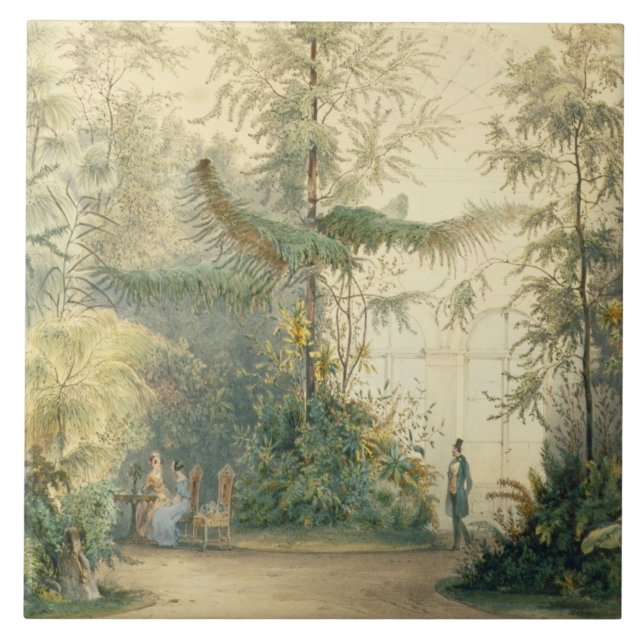 The Winter Garden of the Hofburg Palace, Vienna, 1 Tile (Front)