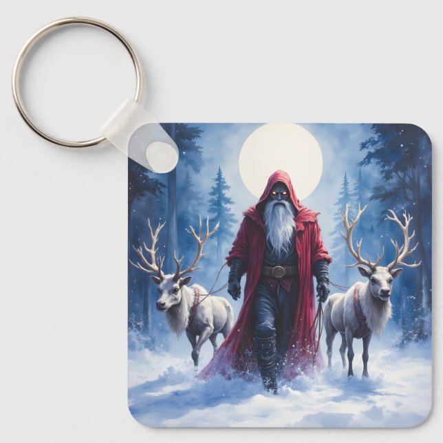 The Winter King Arrives.  Key Ring (Front)
