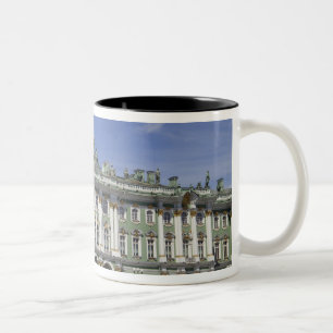 The Winter Palace, St Petersburg, Russia (RF) Two-Tone Coffee Mug