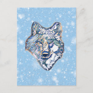 The Winter Wolf Postcard