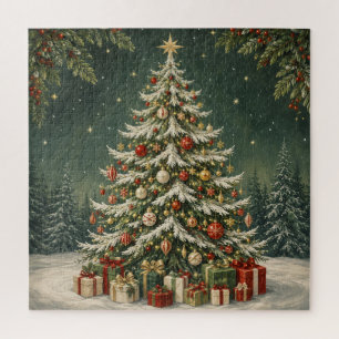The Winter Woodland's Crown Jewel Jigsaw Puzzle