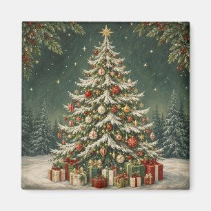 The Winter Woodland's Crown Jewel Magnet