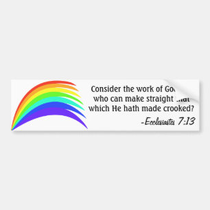 The Wisdom of God Bumper Sticker