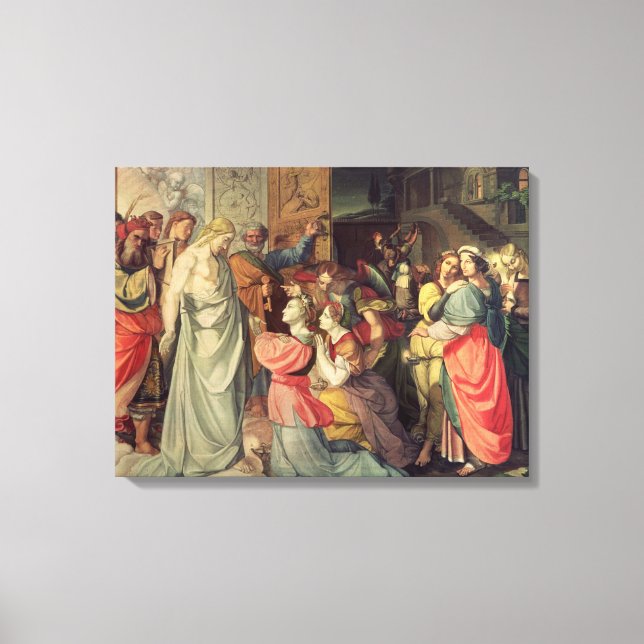 The Wise and Foolish Virgins Canvas Print (Front)