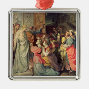 The Wise and Foolish Virgins Metal Tree Decoration