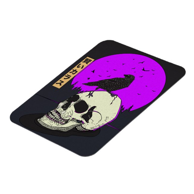 The Wise Crow Magnet (Left Side)