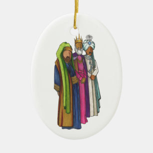 The Wise Men Ceramic Tree Decoration