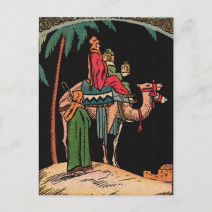The Wise Men Christmas Postcard