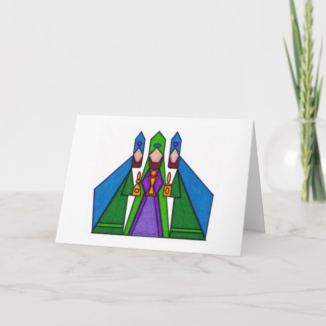 The Wise Men Holiday Card (Front)