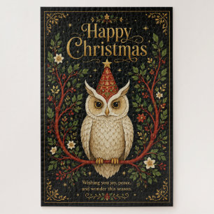 The Wise Messenger’s Yuletide Bloom Jigsaw Puzzle