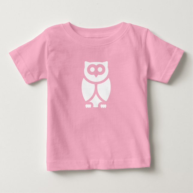 The Wise Owl Baby T-Shirt (Front)