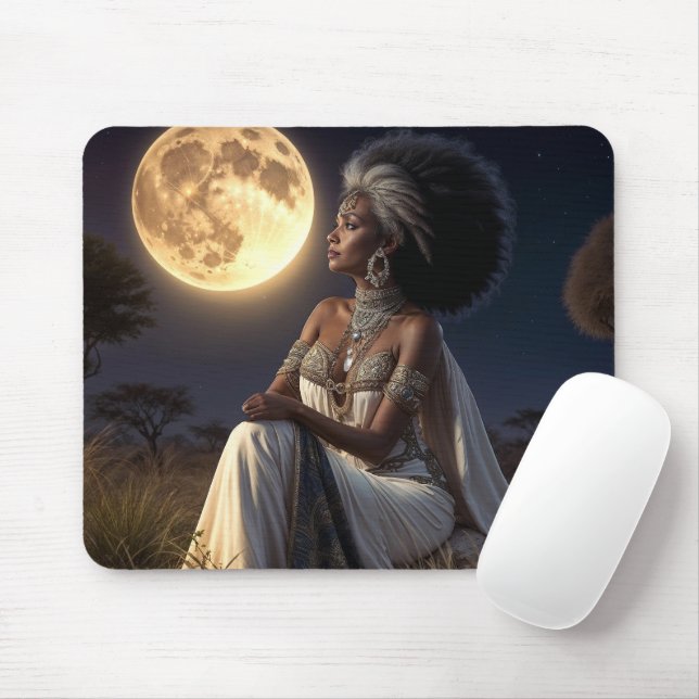 The Wise Woman Mouse Mat (With Mouse)