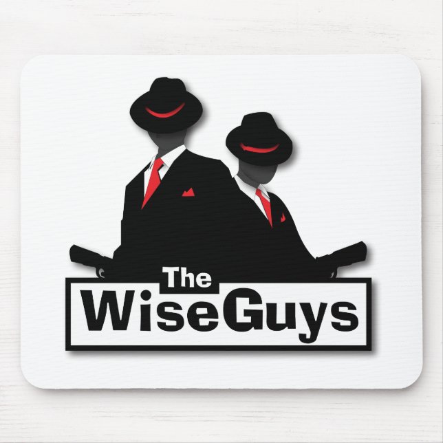 The WiseGuys Mouse Mat (Front)