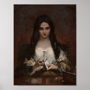 The Wish (1840) by Theodor Matthias von Holst Poster