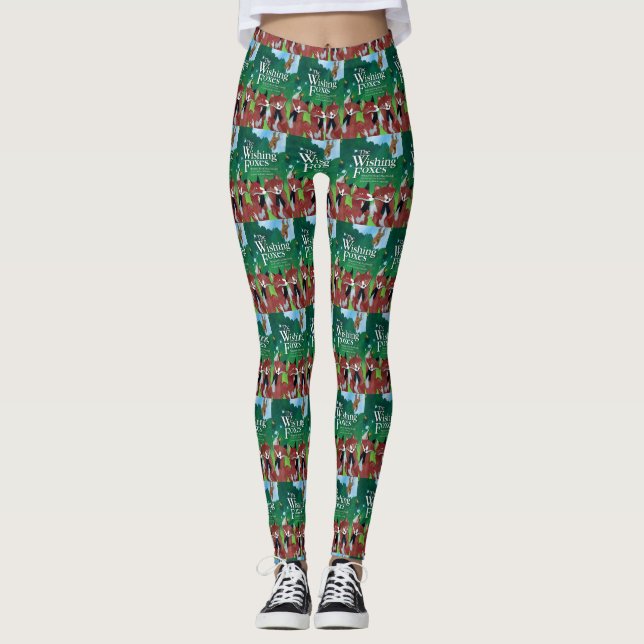 "The Wishing Foxes" Leggings (Front)
