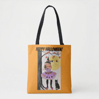 The Witch and the Moon  Tote Bag