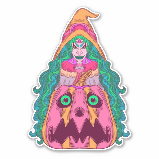 The Witch and the Pumpkin (Front)