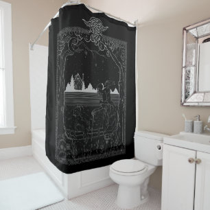 The Witch in the Wood: Untold Folktale Shower Curtain