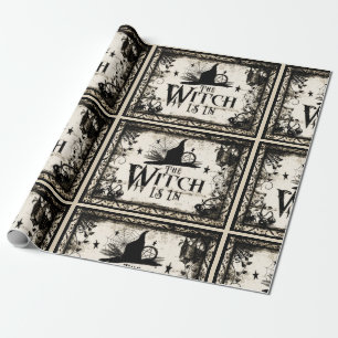 The Witch Is In!  Gift Wrapping Paper