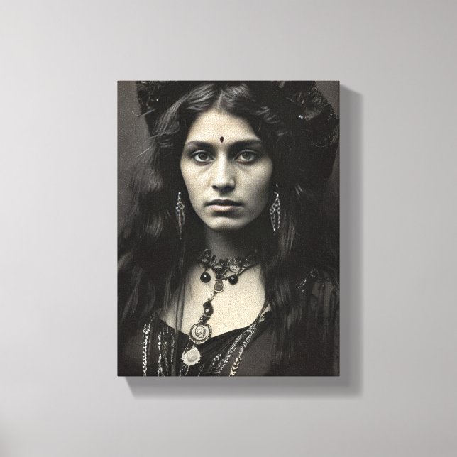 The Witch of Widdershins Canvas Print (Front)