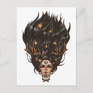 The Witch Postcard