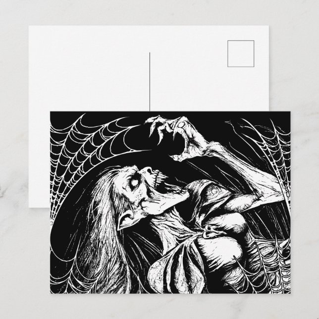 The Witch Postcard (Front/Back)
