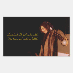 'The Witch' Rectangular Stickers