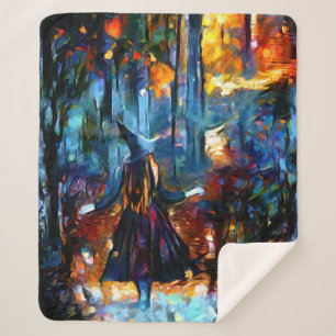 The Witch Sherpa Blanket