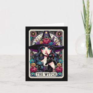 The Witch Tarot Card Halloween Gothic Witchy Vibes