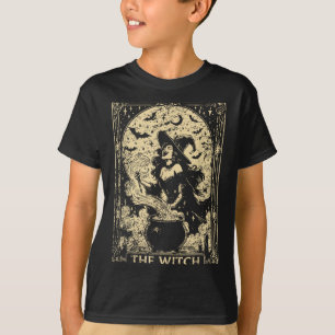 The Witch Tarot Card Halloween Vintage Gothic Men T-Shirt
