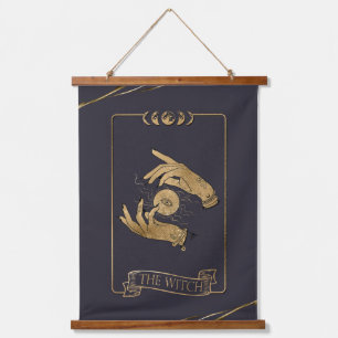 The Witch Tarot Card Hanging Tapestry