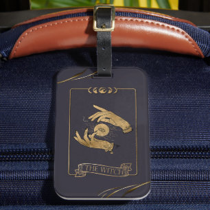 The Witch Tarot Card Luggage Tag