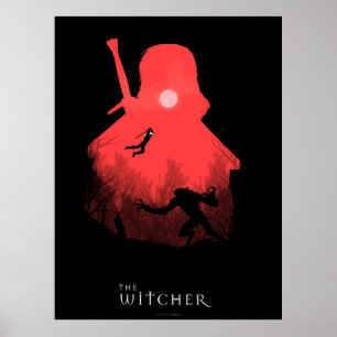The Witcher minimalist Poster