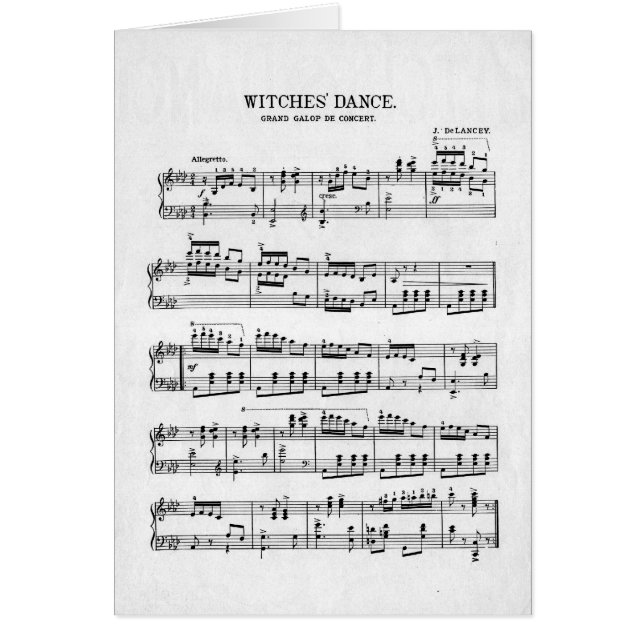 The Witches' Dance (Front)