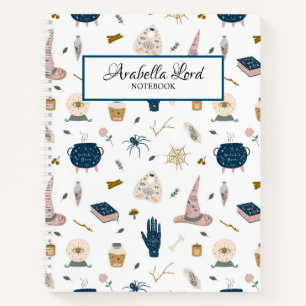 The Witches Garden Personalised Notebook 
