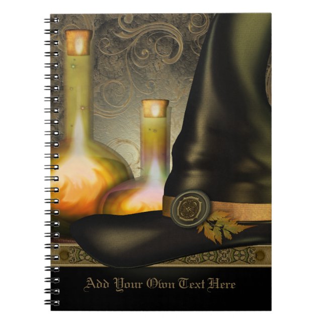 The Witches Hat Personalised Notebook (Front)