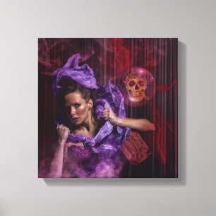 The Witches Ritual Canvas Print