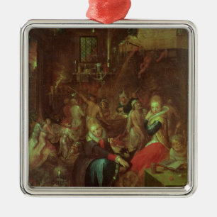 The Witches' Sabbath, 1606 Metal Tree Decoration