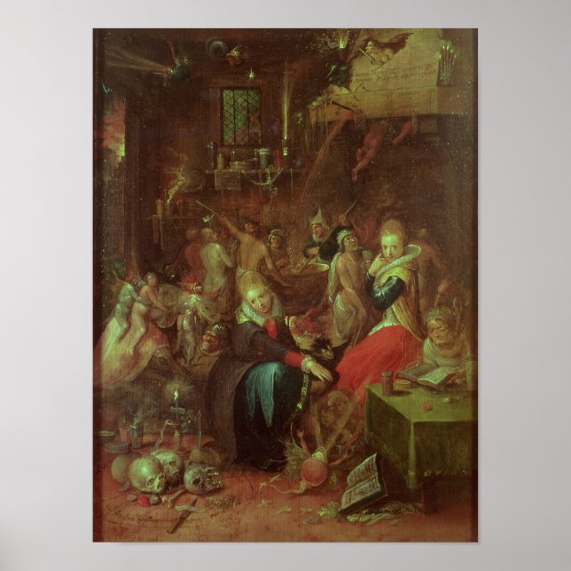 The Witches' Sabbath, 1606 Poster (Front)