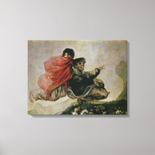 The Witches' Sabbath, c.1819-23 Canvas Print
