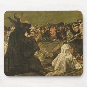 The Witches' Sabbath or The Great He-goat Mouse Mat