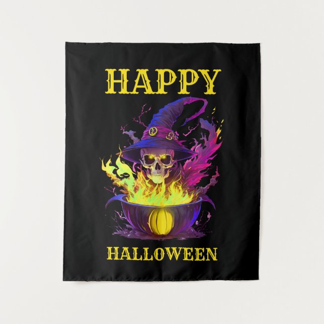 The Witches Skull Tapestry (Front)