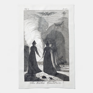 The Witch's Cauldron Kitchen Towel
