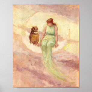 The Witch's Daughter By Frederick Stuart Church Poster