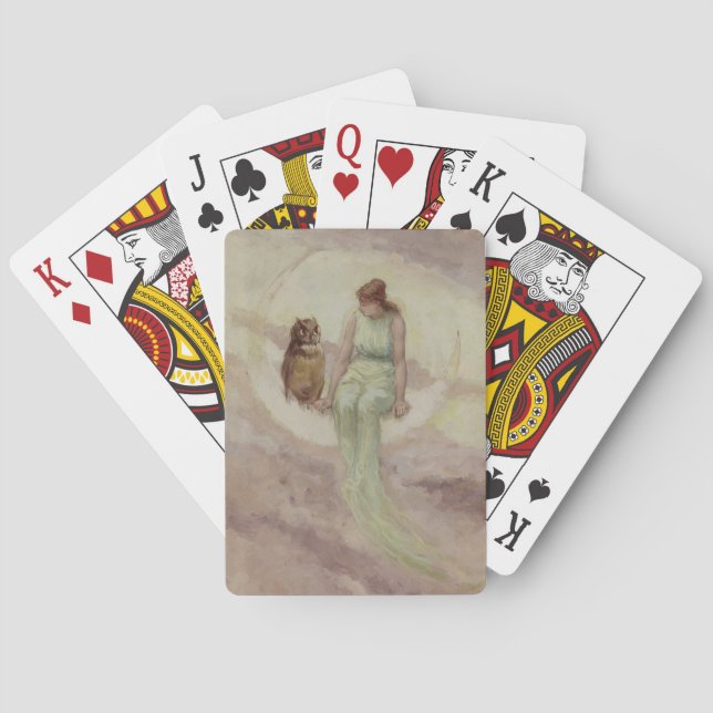 The witch's daughter playing cards (Back)