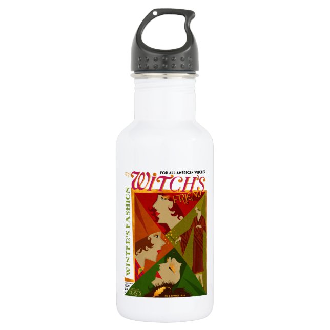 The Witch's Friend November Magazine 532 Ml Water Bottle (Front)