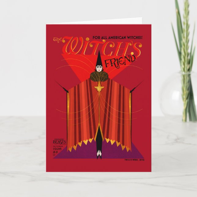 The Witch's Friend October Magazine Card (Front)
