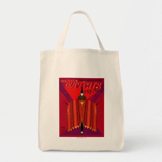 The Witch's Friend October Magazine Tote Bag (Front)