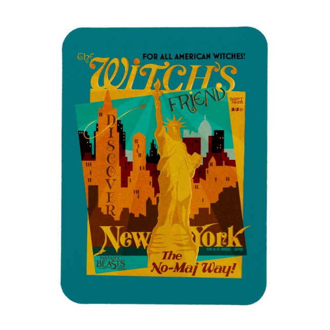 The Witch's Friend September Magazine Magnet (Vertical)