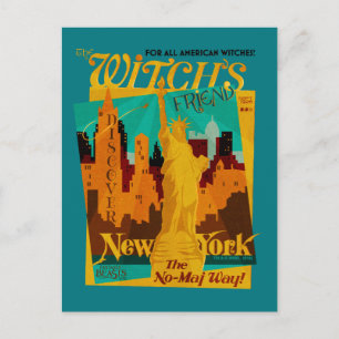 The Witch's Friend September Magazine Postcard